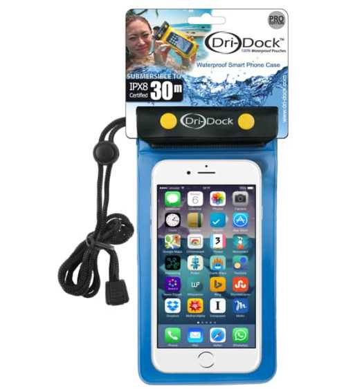 Pochette Smartphone Waterproof Dri-Dock Transparent