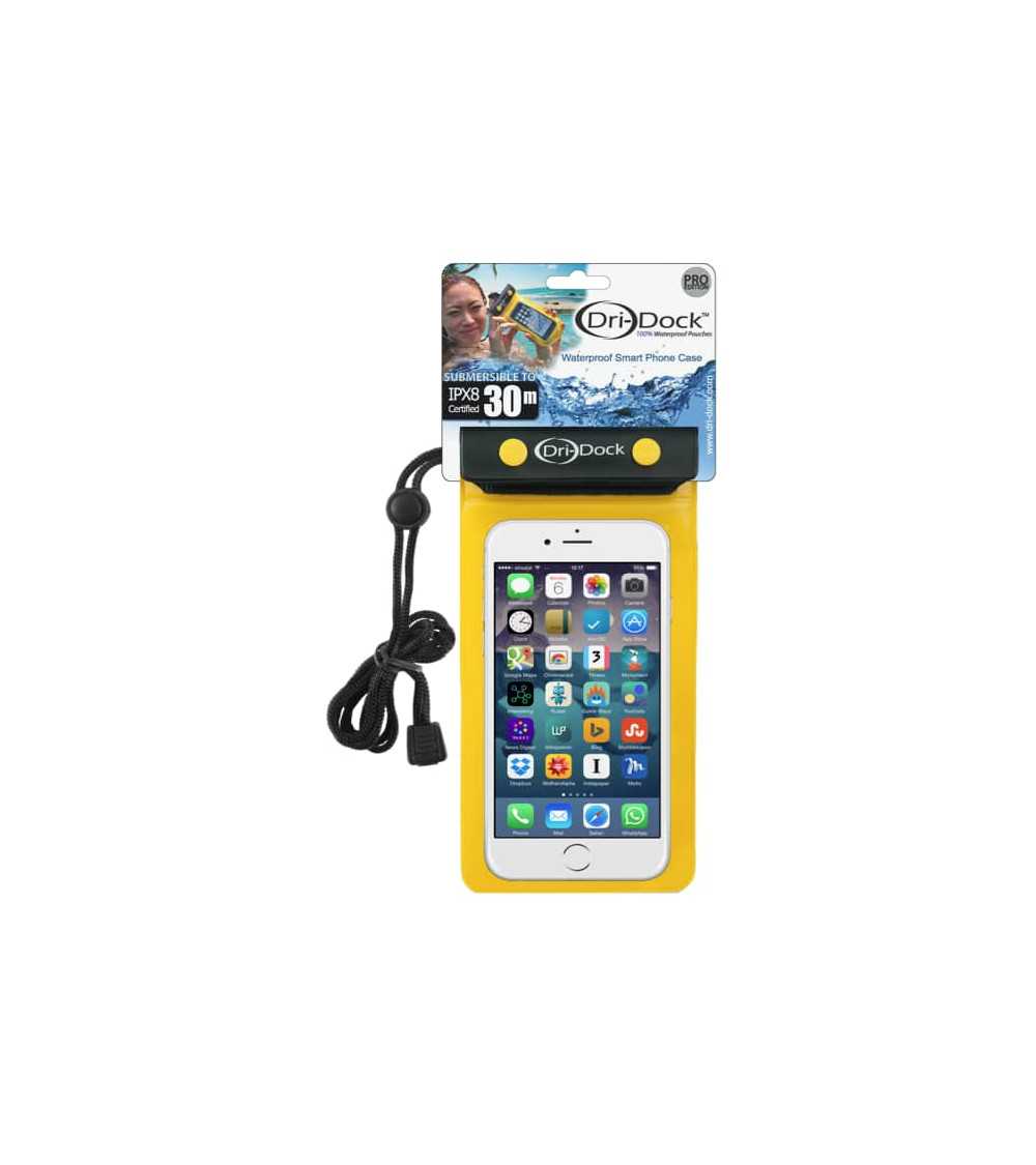 Pochette Smartphone Waterproof Dri-Dock Jaune