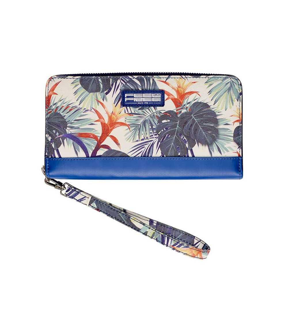 Porte feuille étanche tropical white