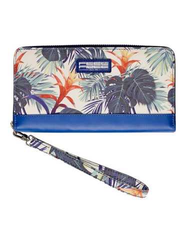 Porte feuille étanche tropical white