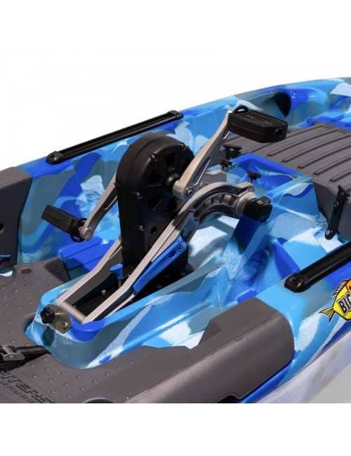 Kayak Big Fish 103 avec pédalier Blue Camo