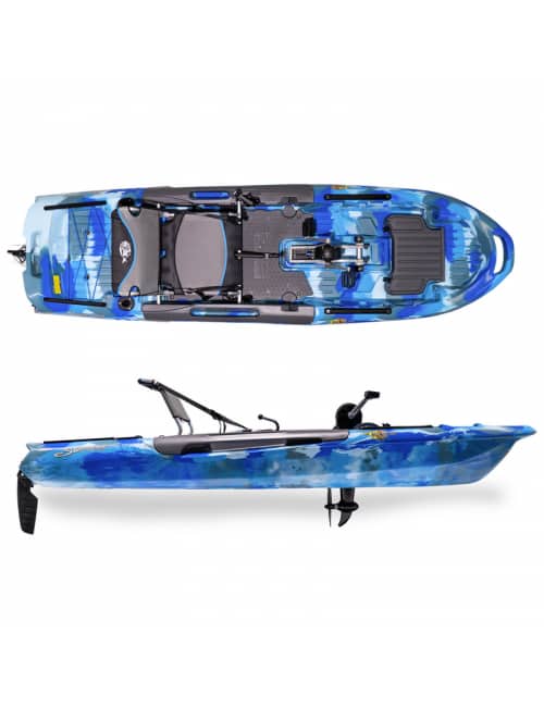 Kayak Big Fish 103 avec pédalier Blue Camo